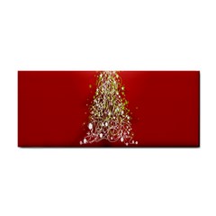 Tree Merry Christmas Red Star Cosmetic Storage Cases by Alisyart