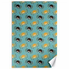 Spider Grey Orange Animals Cute Cartoons Canvas 20  X 30  