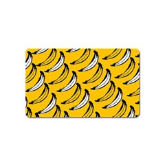 Fruit Bananas Yellow Orange White Magnet (name Card)