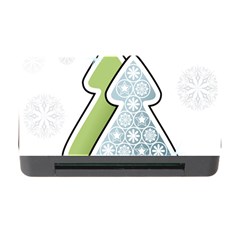 Tree Spruce Xmasts Cool Snow Memory Card Reader With Cf by Alisyart