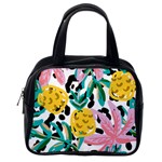 Fruit Pattern Pineapple Leaf Classic Handbags (One Side) Front