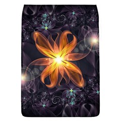 Beautiful Orange Star Lily Fractal Flower At Night Flap Covers (s)  by jayaprime