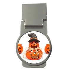 Funny Halloween Pumpkins Money Clips (round) 