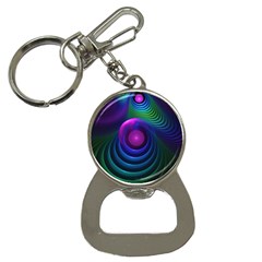 Beautiful Rainbow Marble Fractals In Hyperspace Button Necklaces by jayaprime