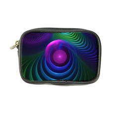 Beautiful Rainbow Marble Fractals In Hyperspace Coin Purse by jayaprime