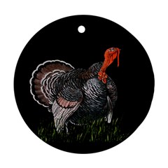 Thanksgiving Turkey Ornament (round)