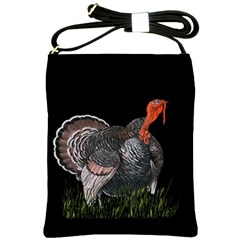 Thanksgiving Turkey Shoulder Sling Bags by Valentinaart