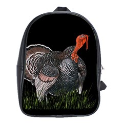 Thanksgiving Turkey School Bag (xl) by Valentinaart