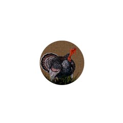 Thanksgiving Turkey 1  Mini Magnets by Valentinaart