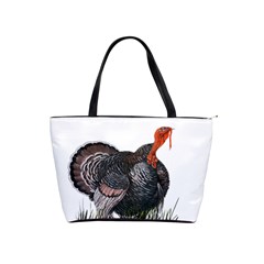 Thanksgiving Turkey Shoulder Handbags by Valentinaart