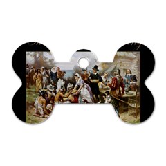 The First Thanksgiving Dog Tag Bone (one Side)