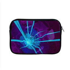 Beautiful Bioluminescent Sea Anemone Fractalflower Apple Macbook Pro 15  Zipper Case by jayaprime