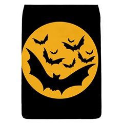 Bats Moon Night Halloween Black Flap Covers (s)  by Alisyart