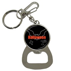 Halloween Bat Black Night Sinister Ghost Button Necklaces