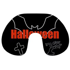 Halloween Bat Black Night Sinister Ghost Travel Neck Pillows