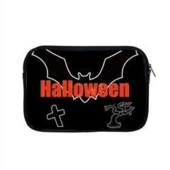 Halloween Bat Black Night Sinister Ghost Apple Macbook Pro 15  Zipper Case by Alisyart