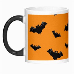 Halloween Bat Animals Night Orange Morph Mugs by Alisyart