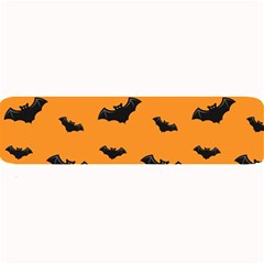 Halloween Bat Animals Night Orange Large Bar Mats