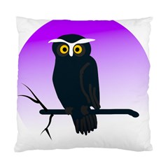 Halloween Owl Bird Animals Night Standard Cushion Case (two Sides)