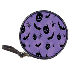 Halloween Pumpkin Bat Spider Purple Black Ghost Smile Classic 20-cd Wallets