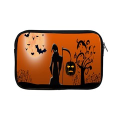 Halloween Sinister Night Moon Bats Apple Ipad Mini Zipper Cases