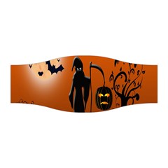 Halloween Sinister Night Moon Bats Stretchable Headband by Alisyart