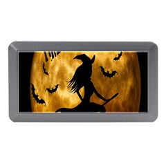 Halloween Wicked Witch Bat Moon Night Memory Card Reader (Mini)