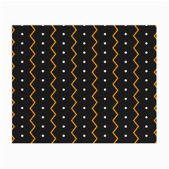 Halloween Zigzag Vintage Chevron Ornamental Cute Polka Dots Small Glasses Cloth