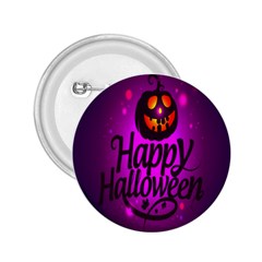 Happy Ghost Halloween 2 25  Buttons