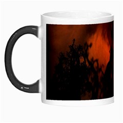 Halloween Pumpkins Tree Night Black Eye Jungle Moon Morph Mugs by Alisyart