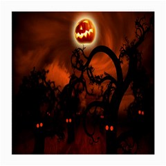 Halloween Pumpkins Tree Night Black Eye Jungle Moon Medium Glasses Cloth by Alisyart