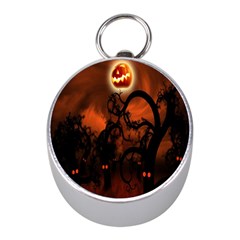 Halloween Pumpkins Tree Night Black Eye Jungle Moon Mini Silver Compasses