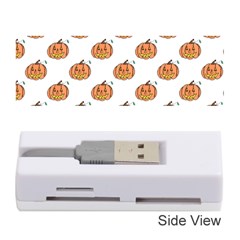 Face Mask Ghost Halloween Pumpkin Pattern Memory Card Reader (stick) 