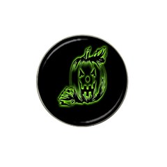 Pumpkin Black Halloween Neon Green Face Mask Smile Hat Clip Ball Marker (10 Pack) by Alisyart