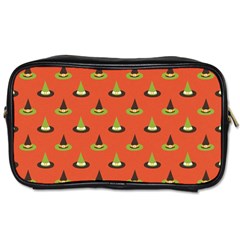 Hat Wicked Witch Ghost Halloween Red Green Black Toiletries Bags 2-side by Alisyart