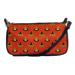 Hat Wicked Witch Ghost Halloween Red Green Black Shoulder Clutch Bags by Alisyart