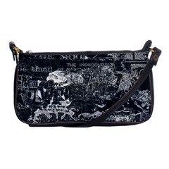 Graffiti Shoulder Clutch Bags by ValentinaDesign