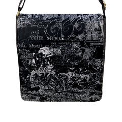 Graffiti Flap Messenger Bag (l) 