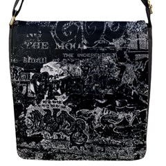 Graffiti Flap Messenger Bag (s)