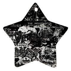 Graffiti Ornament (star) by ValentinaDesign