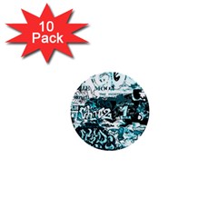 Graffiti 1  Mini Buttons (10 Pack) 