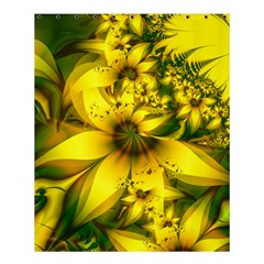 Beautiful Yellow-green Meadow Of Daffodil Flowers Shower Curtain 60  X 72  (medium)  by jayaprime