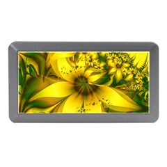Beautiful Yellow-green Meadow Of Daffodil Flowers Memory Card Reader (mini) by jayaprime