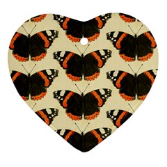 Butterfly Butterflies Insects Ornament (heart)