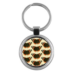 Butterfly Butterflies Insects Key Chains (round)  by Celenk