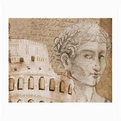 Colosseum Rome Caesar Background Small Glasses Cloth by Celenk
