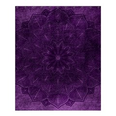 Background Purple Mandala Lilac Shower Curtain 60  X 72  (medium)  by Celenk
