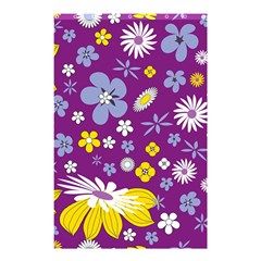 Floral Flowers Shower Curtain 48  X 72  (small) 