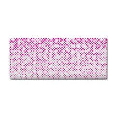 Halftone Dot Background Pattern Cosmetic Storage Cases by Celenk