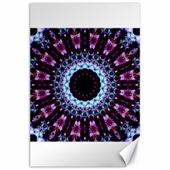 Kaleidoscope Shape Abstract Design Canvas 24  X 36 